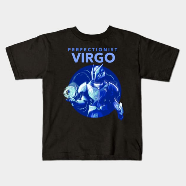 Virgo Zodiac Sign Perfectionist Kids T-Shirt by Science Puns